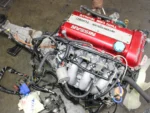 JDM 1990-1994 Nissan Silvia S13 Red Top Motor 5 speed SR20DET 2.0L 4 Cyl Engine - Image 8