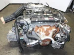 JDM 1992-1996 Honda Accord Motor F22B Dohc Non-Vtec 5 Speed Transmission 2.2L Engine - Image 4