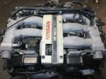 JDM 1990-1996 Nissan 300zx Motor Non Turbo VG30DE 3.0L 6 Cyl Engine 5 Speed Transmission ECU - Image 16